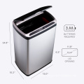 50L automatic bag change trash can 13 gallons trash can sensor stainless steel automatic sensing trash can